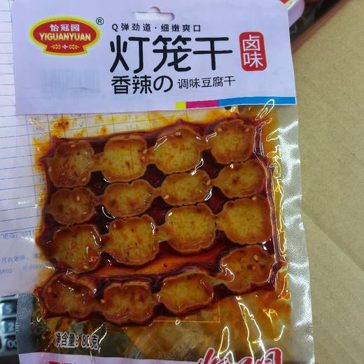怡冠园灯笼豆腐干香辣80g 商品图0