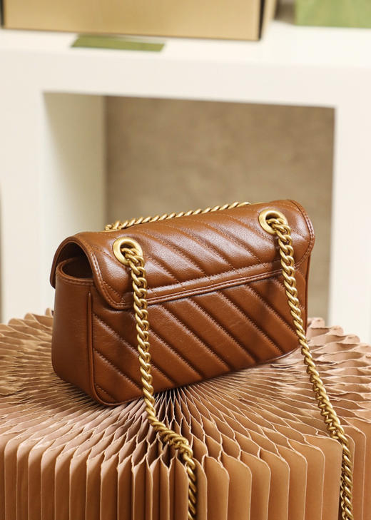 𝙂 𝙂 𝙈𝙖𝙧𝙢𝙤𝙣𝙩升级版【复古怀旧五金】正品皮 商品图5