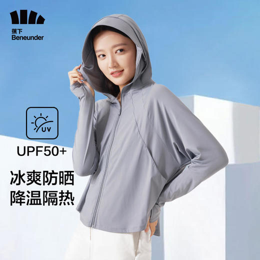 【22年迭代顶配】蕉下冰触系列浅息披肩防晒服  披肩防晒衣女夏季防紫外线冰丝防晒衫透气超薄款皮肤衣防晒服 商品图5