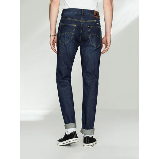 Lee商场同款21春夏新731舒适中腰小直脚深蓝男牛仔裤L147316UWBGS 商品图1