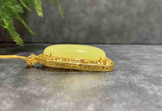 【御珠宫坊】金镶黄玉吊坠 商品图5