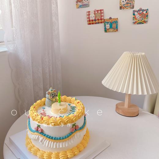 小老鼠立体小动物复古蛋糕-低糖处理无添加 商品图1