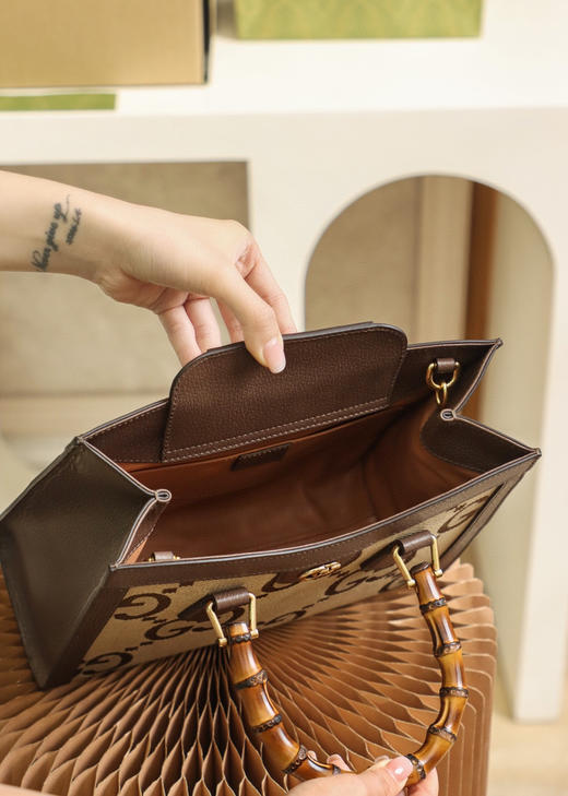 ▪️𝐃𝐢𝐚𝐧𝐚 𝐓𝐨𝐭𝐞 复古王炸竹节#660195#原厂皮 商品图8