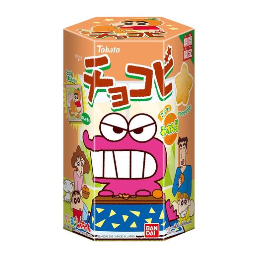 日本tohato桃哈多蜡笔小新饼干巧克力盲盒儿童礼物粟米星进口零食 商品图1