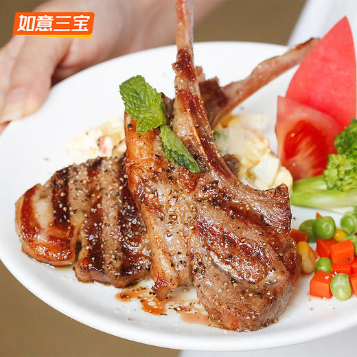 如意三宝法式羊排半成品175g*4 商品图3