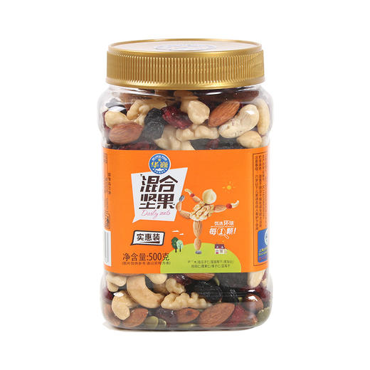 华巍混合坚果D款500g/罐 商品图0