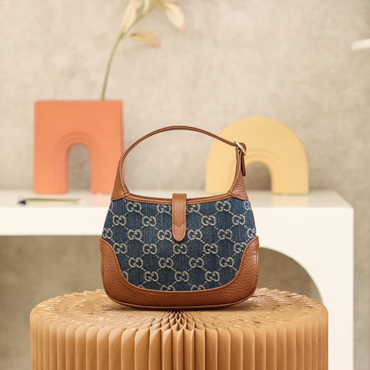 𝙅𝙖𝙘𝙠𝙞𝙚 1961 𝙈𝙞𝙣𝙞复古牛仔系列 原厂皮#637092# 商品图3
