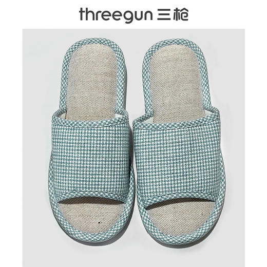 夏日亚麻居家拖鞋（女款） 商品图2