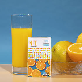 NFC非浓缩鲜榨橙汁  精选秭归当季优质脐橙  酸甜爽口  12盒/提