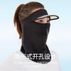 春夏季防晒面罩男女带帽檐全脸护颈冰丝透气防紫外线轻薄防晒 商品缩略图2