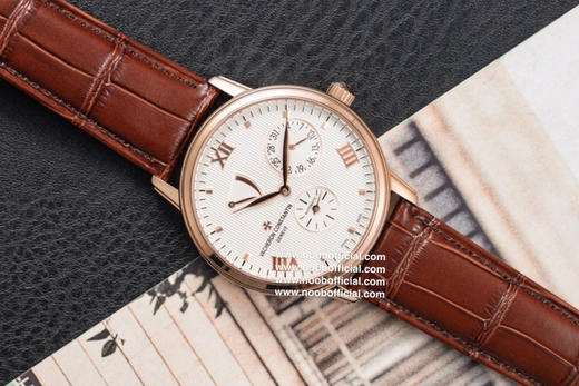 NOOB出品 江诗丹顿动能星期日历款，TRADITIONNELLE传袭系列47200/000G-9019多功能腕表，3位日历 商品图3