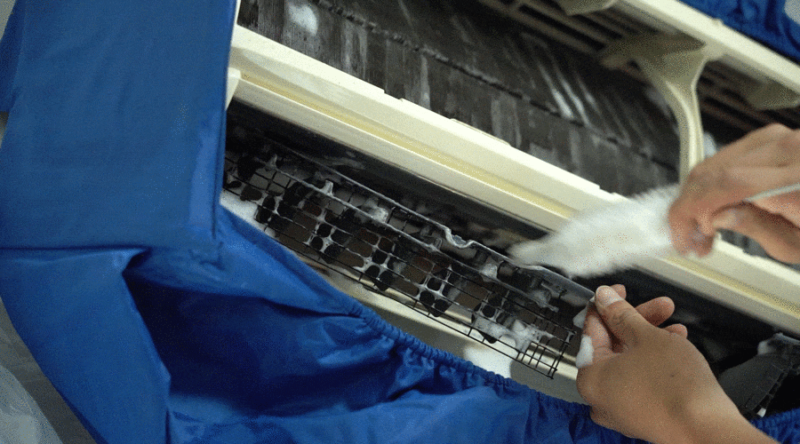 昨天睡觉都开空调了，你呢？花都本地龙头企业挂机空调深度清洗+消毒杀菌仅需68元