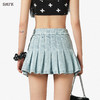 预售|SMFK 花园牛仔百褶裙 水蓝 UP012BL .潮快闪[福利品] 商品缩略图4