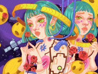 陈大欣｜ 『星球』A4版画 商品图0