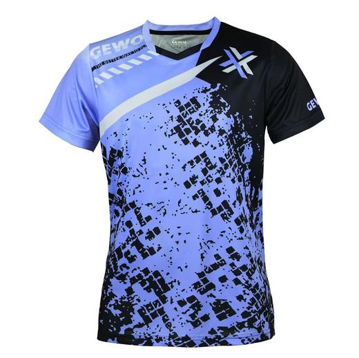 GEWO捷沃透气吸汗速干男女乒乓球运动服装上衣 怒放 商品图2