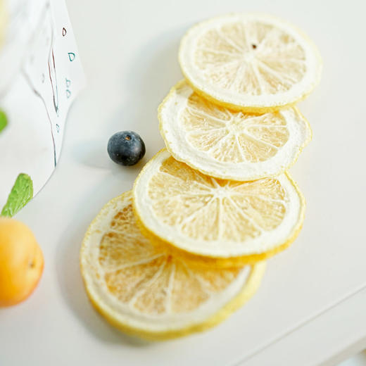 冻干柠檬片50g*3袋 | 喜善花房 泡水喝纯干柠檬片不加蜂蜜无添加冷热泡水果茶 商品图4