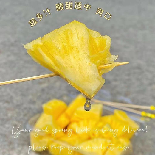 海南金钻树熟凤梨 商品图3
