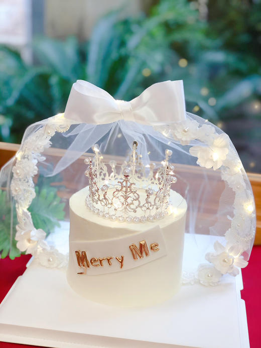 求婚皇冠奶油蛋糕 下单前请仔细阅读商品详情 商品图1