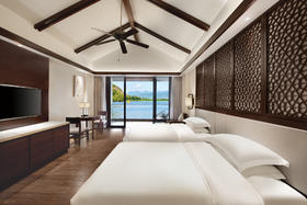 天鹅湖一线观湖阁双床房暑期