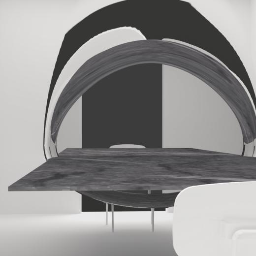 装置《管井会议桌1#》-金秋野建筑工作室 商品图2