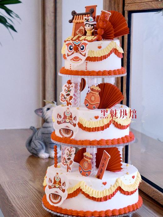 舞狮蛋糕（需提前几天预定） 商品图0