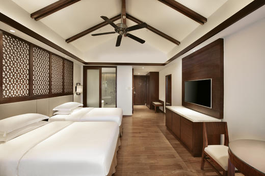 天鹅湖至尊观湖阁双床房暑期 商品图0