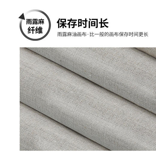 中盛画材 油画布坯布细纹雨露麻画布画布框monet6幅宽170cm 商品图2