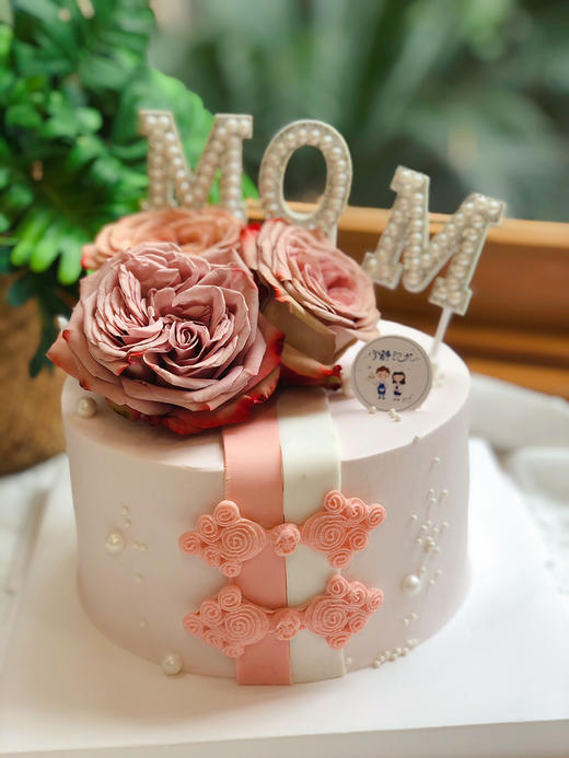 母亲节鲜花奶油蛋糕 下单前请仔细阅读商品详情 商品图1