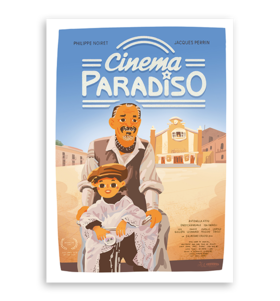 布果｜『《电影海报》系列 』天堂电影院