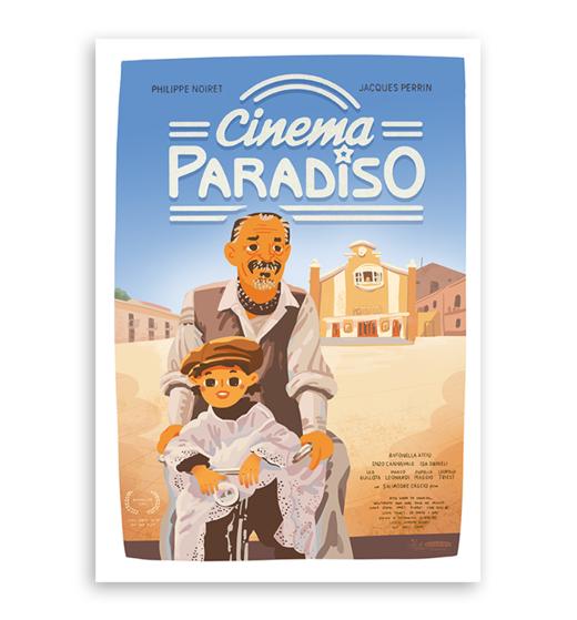 布果｜『《电影海报》系列 』天堂电影院 商品图0