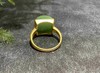 【御珠宫坊】金镶碧玉戒指 商品缩略图1