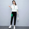 时尚气质休闲潮流运动直筒裤两件套  HR-WZ2289 商品缩略图0