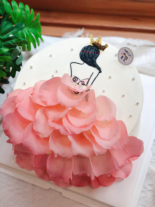 鲜花裙子手绘女神背影 下单前请仔细阅读商品详情 商品图1