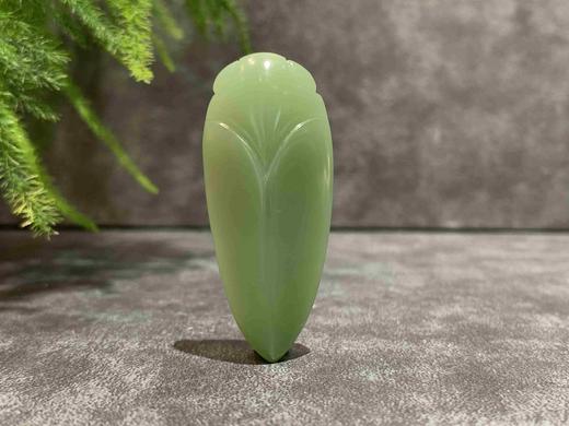 【御珠宫坊】碧玉蝉挂件 商品图2