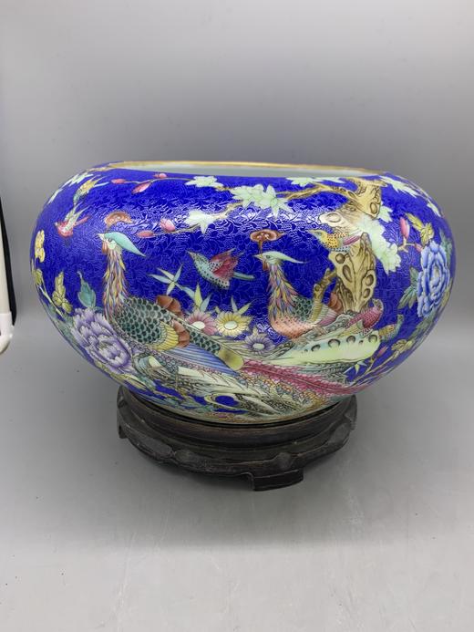 扒花花鸟聚宝盆 商品图0