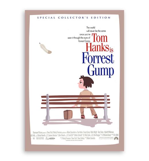 布果｜『《电影海报》系列 』阿甘正传 商品图0