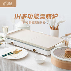 适盒A4BOX双盘IH双口电磁炉多功能料理炉网红聚嗨炉