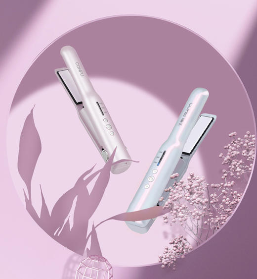 康夫电卷发棒直发卷发两用蓬松烫发器懒人蛋卷神器迷小型大卷夹板 商品图4