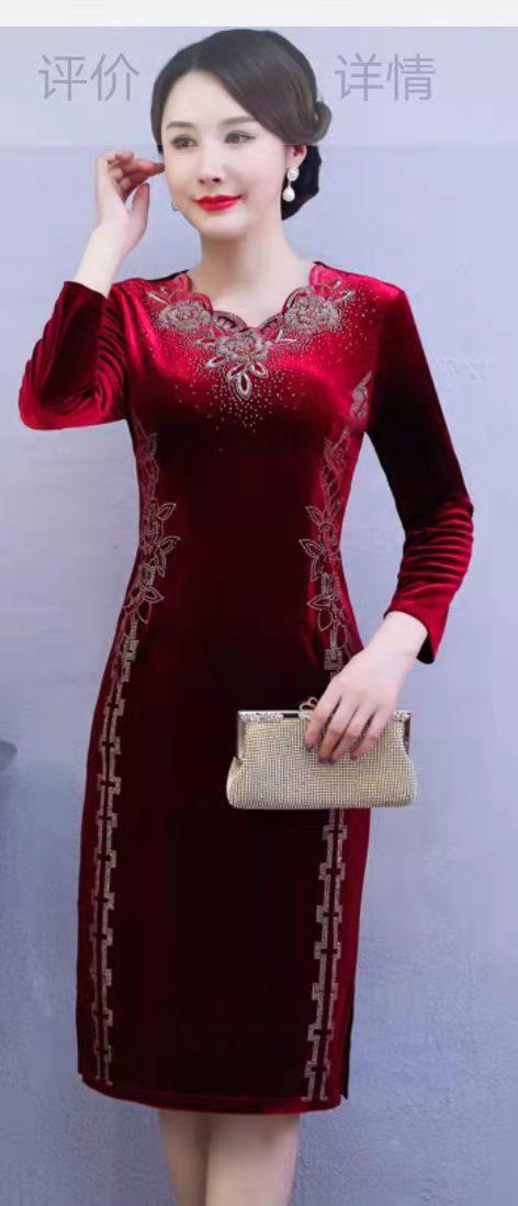 秀丽华服旗袍5833 商品图0