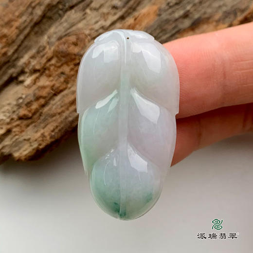 派瑞翡翠 翡翠挂件 糯种 绿色 紫色 商品图2