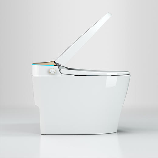 【德国莱恩 】智能马桶 智能数显+脚踢冲水+翻圈翻盖A51-612 商品图2