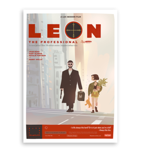 布果｜『《电影海报》系列 』这个杀手不太冷