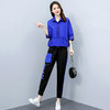 时尚气质休闲潮流运动直筒裤两件套  HR-WZ2289 商品缩略图1