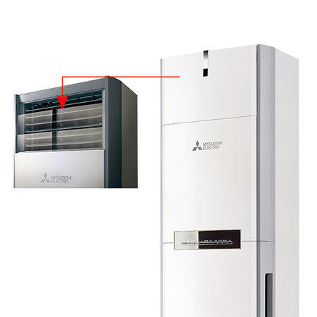 三菱电机MFZ-VZ72VA 3匹 柜机 空调 变频 冷暖 白色 商品图4