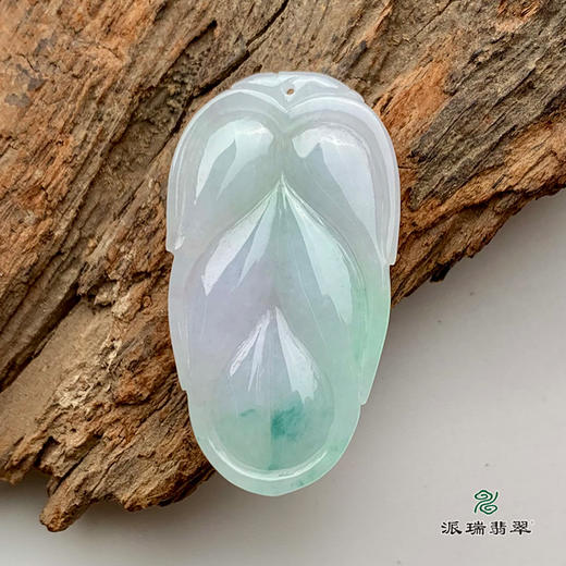 派瑞翡翠 翡翠挂件 糯种 绿色 紫色 商品图1