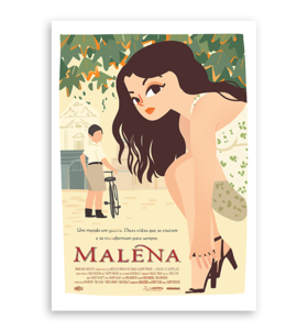 布果｜『《电影海报》系列 』西西里的美丽传说