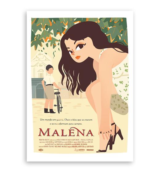 布果｜『《电影海报》系列 』西西里的美丽传说 商品图0