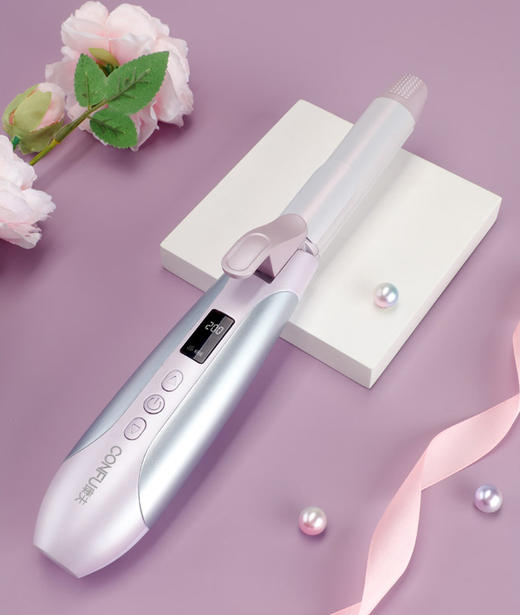 康夫卷发棒女大卷负离子不伤发大波浪蛋卷头小型迷你卷发懒人神器 商品图1