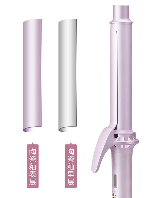 康夫卷发棒女大卷大波浪负离子不伤发蛋卷头小型迷你蓬松头发神器 商品图2