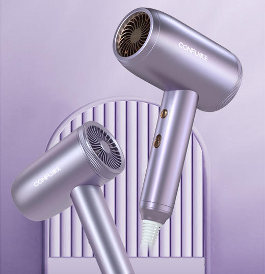 康夫电吹风机家用冷热风恒温护发不伤发静音大风力智能感应吹风筒 商品图0